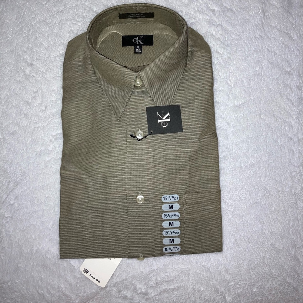 Calvin Klein- Man Long Sleeve Dress Shirt